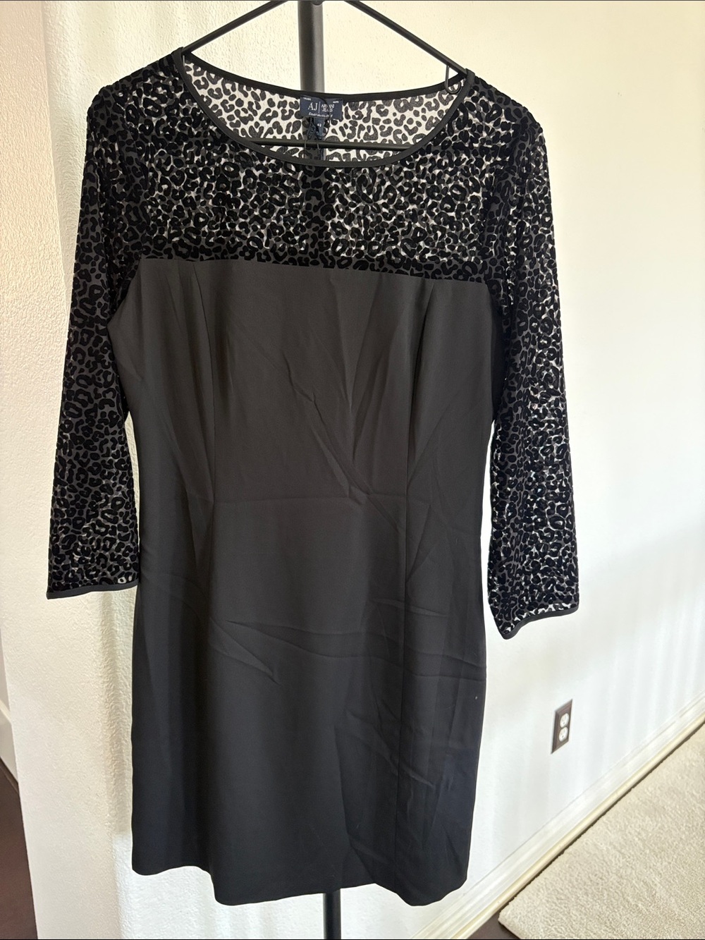 Armani Jeans 3/4 Length Sleeve Dress NWT Size 6